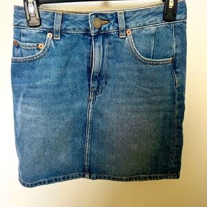 ASOS Denim Mini Skirt